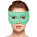 NEWGO Cold Eye Mask for Puffy Eyes Reusable Hot Cold Therapy Cooling Eye Mask for Puffy Eyes Migraine Dark Circles Dry Eyes Swollen Eyes Sinus Pain (Light Green)