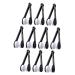 10pcs Cleaning Clip Cleaner Wipes Cloth Eyeglasses Cleaner Portable Eyeglasses Wiper Clips for Cleaning Glass Multifunction Cloth Tool