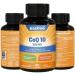 CoQ10 300mg Capsules | Vegan Energy Supplement | Non-GMO Gluten Free 60 Veggie Capsules - Buy Online on GoSupps.com