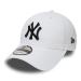 New Era New York Yankees MLB League Essential White Adjustable 9Forty Cap for Kids - Youth