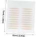 NOLITOY 4 boxes Lace Beauty Traceless Breathable Makeup of Double-eyelid Women Breath Eye Double-sided 7X6cmx2pcs Assorted Colorx2pcs - Buy Online on GoSupps.com