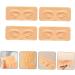 Mipcase 20 Pcs Eyebrow Practice Block Makeup Eyeshadow Fake Face Eye Makeup Board 3d Practice Tools Major 1 count (Pack of 1) As Shownx5pcs - Buy Online on GoSupps.com