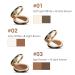 3D Two-tone Contouring Palette with Compact Powder, Highlighter, and Concealer (Ivory + Light Brown) - Buy Online on GoSupps.com