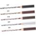 FRCOLOR 3 Sets Pencil Set Double Design Lasting Makeup Pencil Brush Natural Dark Coffee 2Pcs*3 - Buy Online on GoSupps.com