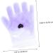 FRCOLOR Socks Pair Lavender Hand Set spa socks gel socks paraffin bath mitts Beauty Hand Cover paraffin bath for feet dry hands gloves purple portable Nursing supplies Paraffin Gloves - Buy Online on GoSupps.com