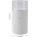 Essential Oil Diffuser - 3D Flame Candle Light USB Aromatherapy Humidifier for Home Car & Office | Ultra Quiet 60ml Capacity - Buy Online on GoSupps.com