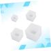 Anneome 4 Pcs Silicone Molds Diy Silicone Mold Resin Pendant Mold Resin Epoxy Mould Ornaments Crystal Epoxy - Buy Online on GoSupps.com