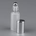 Buy Baosity Set of 6 Glass Roll-On Bottles (5ml) - Perfect for Essential Oils & Deodorants - Silver Empty Refillable International Shipping Available - Buy Online on GoSupps.com