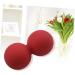 Shop Minkissy 2-Piece Peanut Massage Roller Set - Gym & Yoga Mobility Ball for Muscle Relief | International Shipping Available - Buy Online on GoSupps.com