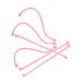 VINTORKY 3 Pairs Eyelash Curler Silicone Eyelash Perming Rod Eyelashes Lifting Strip Lash Lift Kit Lash Lifting Tool Silicone Eyelash Lift Rods Eyelashes Lifting Pads Lash Lift Pads