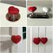 Creative Cabinet Handle Toilet Press Button Manicure Protection Heart Shaped Punch Free Bathroom Kitchen Accessories S1 - Buy Online on GoSupps.com