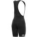 Al Women's Solid Blend Bib Shorts - Black/White Size S - 2021 Cycling Gear for International Shipping - Buy Online on GoSupps.com