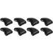 Tmishion Cat & Dog Nail Caps - 100 Soft Anti-Scratch Protective Sleeves for Pets (M) - Cool Black - Buy Online on GoSupps.com