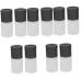 10 Pcs Liquid Foundation Press Bottle Lotion Terrarium Glass Containers Cosmetics Bottle Cream As Shownx5pcs 8.5x3.9cmx5pcs