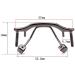 CASOTA Replacement Eyeglass Nose Pad Holder - Rimless Glasses Nose Bridge - Black Eyewear Accessories for Comfortable Fit - Buy Online on GoSupps.com