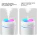 Mini Air Humidifier Essential Oil Diffuser | Aromatherapy Home Aroma with Colorful Light | 2 Mist Modes, Auto Shut-Off | Anion Air Diffuser for Bedroom, Kitchen, Office - White - Buy Online on GoSupps.com