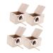 joyMerit 4Pcs Budgie Nest Box Breeding Boxes Aviary Bird Nesting With Stick