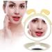 3000mAh Portable USB Power Bank Makeup Mirror with Lights Girl Gift (Yellow) - Buy Online on GoSupps.com