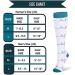 ZLYJ Compression Socks for Men & Women - 3 Pairs Knee High Sports Socks for Travel & Ankle Support - Buy Online on GoSupps.com