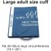 Universal NIBP Cuff forAdult Thigh 46-66 cm Single Tube Reusable PU Replacement Blood Pressure Cuff No Connector. Thigh Blue PU+Single l Tube - Buy Online on GoSupps.com