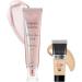 DK ROS.e Glow Kit | Rose Gold Strobe Cream (30 ml) + Hydra Matte Absolute All Day Mini Medium Coverage Foundation (15 ml) | Women's Makeup Kit (2-pack combo)