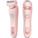 Complete Your Grooming Kit with Silky Glide Pro - Best Electric Shaver and Trimmer for Women's Face Armpits and Legs(Pink)