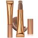 Liquid Contour Beauty Wand - Long Lasting Smooth Natural Matte Finish Makeup Contouring Stick - Lightweight Silky Blush Highlighter (dark brown)