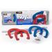 St. Pierre Royal Classic Horseshoes Set with 4 Horseshoes, 2 Steel Stakes, and Rule Book - Buy Online on GoSupps.com