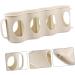 Alipis 2pcs 4 Refrigerator Organizer Bins Soda Can Drink Holder Hand Pull Type Organizer Bottle Nordic Beige 10.5X30CM - Buy Online on GoSupps.com