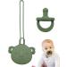 ZONED Pacifier Holder - Safe & Easy-to-Clean Pacifier Chain Set for Travel Diaper Bag Camping & Shopping - Buy Online on GoSupps.com
