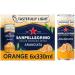 San Pellegrino Orange And Lemon 6x4x330ml Pack Of 24 San Pellegrino Italian Tastefully Light Sparkling Canned Soft Drink Bundle Boxed Treatz - Buy Online on GoSupps.com