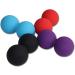Minkissy 3x Silicone Foam Scooters & Massage Balls - Fitness Yoga Mobility & Self-Massage Toys - Red - Buy Online on GoSupps.com