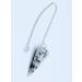Moonstone Crystal Pendulum - Divination Dowsing and Spiritual Healing Tool with Healing Energy White Rainbow Gemstone White Rainbow Moonstone - Buy Online on GoSupps.com