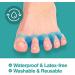 Silicone Toe Spreader & Separator - 2 Pieces for Pedicure & Hallux Valgus Relief - Unisex Blue Foot Correction Tool - Buy Online on GoSupps.com