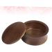 Healeved 3-Piece Men s Shaving Bowl Set - Brown Shaving Foam Shells with Lids | Perfect Shaving Accessories for a Smooth Shave - 11.5x11.5x5.8cm - Buy Online on GoSupps.com