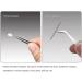 AMIUHOUN 4-Piece Set of Stainless Steel Combination Tweezers Elbow Tip Labor-Saving Pliers -Reverse Flat-Mouth Stamp Clips - Buy Online on GoSupps.com