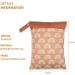 Muslong 3-Piece Reusable Diaper Wet Bag Set | Ideal for Cloth Diapers On-the-Go Accessories & Dirty Clothes (Sun) - Eco-Friendly & Travel-Friendly Solution - Buy Online on GoSupps.com