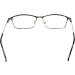 Elegant Mini Metal Reading Glasses - Rectangular Stainless Steel Frame | Free Case | Unisex 1.0 Diopters - Buy Online on GoSupps.com