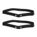 DKSooozs 2 x Elastic Heart Rate Chest Straps for Geonaute Heart Rate Sensor Chest Strap