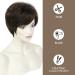 Buy Phocas Short Brown Pixie Cut Wig for Women | Stylish Layered Chocolate Brown Synthetic Hair Wig - Buy Online on GoSupps.com