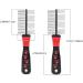 Dog Cat Comb Dog Grooming Comb Pet Cat Dog Grooming Brush Comb Trimmer Tool Double Sided Fur Rake Tool Pet Comb Stainless Steel Round Wide Dense Teeth Metal Pet Combs - Buy Online on GoSupps.com