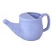 HealthGoodsIn Ceramic Neti Pot Spill Proof with 5 Sachet Neti Salt Microwave Safe - Light Voilet Color Holds 250 ML (8.4 FL Oz)