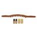 Massage Gua Sha Stick 10 Beads Wooden Massage Guasha Roller Stick With 10ml Essential Oil Wooden Gua Sha Scrapping Stick For Salon