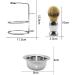 Buy Crody Simplicity Professional Razor Set - Men's Shaving Tool Bowl Razor & Brush Holder - Silver 11.5x12.8cm - International Shipping Available! - Buy Online on GoSupps.com