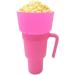 Stadium Snack Cup - Bucket Juice Drink Cup | Snack Containers for and Beverage for Travel Park Home Cinema or Movie Center Riastvy Pink - Buy Online on GoSupps.com