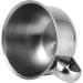 Premium Stainless Steel Shaving Cream Bowl | Metal Mug for Soap Foam & Razor Cleaning - Perfect Gift for Men - Buy Online on GoSupps.com