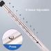 Adults Detachable Underarm Crutches S-Shaped Walking Crutches Canes Auxiliary Support Walker Suitable for Height: 5-6.2ft (Color : Silver Size : 1 Count) Anniversary Lucky Star Silver 2 counts - Buy Online on GoSupps.com