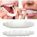 Second Gen Silicone Fake Braces Set for Upper and Lower Teeth Simulation - Snap On Smile & Teeth Whitening Option - Buy Online on GoSupps.com