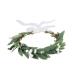 Minkissy hair wreath olive hair band olive leaf wreath flower hair garland bride crown fairy headband hair jewelry for lady woman m