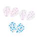 3 Pair Forefoot Gel Pad High Heel Pads High Heel Gel Pad Japanese Hair Clip Teething Mitten Forefoot Cushions High Heel Shoe Pad Forefoot Sleeve Half Size Pad
